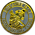 Cheshire RRC motorcycle club badge from Jean-Francois Helias