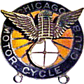 Chicago MCC motorcycle club badge from Jean-Francois Helias