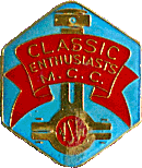 Classic Enthusiasts MCC (Oz) motorcycle club badge from Jean-Francois Helias