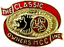 Classic Owners motorcycle club badge from Jean-Francois Helias