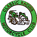 Classic Racing motorcycle club badge from Jean-Francois Helias