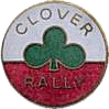 Clover motorcycle rally badge from Les Hobbs