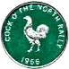Cock Of The North motorcycle rally badge from Johnny Croxson