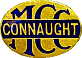 Connaught MCC motorcycle club badge from Jean-Francois Helias