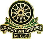 Cookstown motorcycle club badge from Jean-Francois Helias