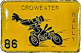 Croweater motorcycle rally badge from Jean-Francois Helias