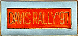 Davis motorcycle rally badge from Jean-Francois Helias