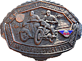 Deutscher Meisterschaftslauf motorcycle rally badge from Jean-Francois Helias