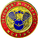 Devonport & DMC & TWC motorcycle club badge from Jean-Francois Helias