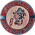Ding-Dong motorcycle rally badge from Phil Drackley