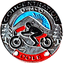 Dole UMD motorcycle rally badge from Jean-Francois Helias