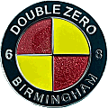 Double Zero Birmingham motorcycle club badge from Jean-Francois Helias