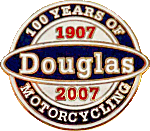 Douglas motorcycle club badge from Jean-Francois Helias