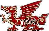 Dragon motorcycle rally badge