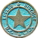Eccles & DMCC motorcycle club badge from Jean-Francois Helias