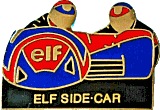 Elf Sidecar motorcycle race badge from Jean-Francois Helias