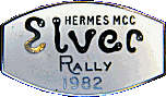 Elver motorcycle rally badge from Jean-Francois Helias