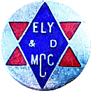 Ely & DMCC motorcycle club badge from Jean-Francois Helias