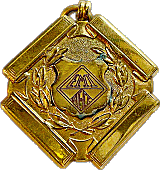 EMI MC&CC motorcycle rally badge from Jean-Francois Helias