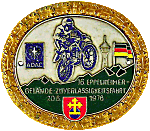 Eppelheim motorcycle rally badge from Jean-Francois Helias