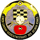 Erich Zanoni motorcycle rally badge from Jean-Francois Helias