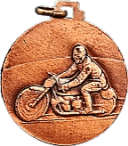 Este motorcycle rally badge from Jean-Francois Helias