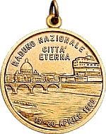 Eterna motorcycle rally badge from Jean-Francois Helias