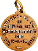 Euganeo motorcycle rally badge from Jean-Francois Helias