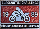 Eurolantic Challenge motorcycle race badge from Jean-Francois Helias