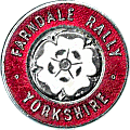 Farndale motorcycle rally badge from Johnny Croxson