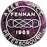 Fenman motorcycle rally badge from Johnny Croxson