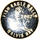 Fish Eagle motorcycle rally badge from Jean-Francois Helias