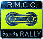Fiveeight by Threeeight motorcycle rally badge from Jean-Francois Helias