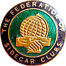 FOSC (UK) motorcycle fed badge from Jean-Francois Helias