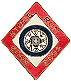 Four Store motorcycle run badge from Jean-Francois Helias