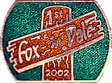 Fox n Dale motorcycle rally badge