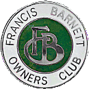 Francis Barnett OC motorcycle club badge from Jean-Francois Helias