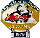 Frangy motorcycle rally badge from Jean-Francois Helias