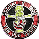 Oddballs MCC motorcycle club badge from Jean-Francois Helias