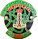 Gathering The North Men motorcycle rally badge from Jean-Francois Helias