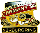 Germany GP motorcycle race badge from Jean-Francois Helias