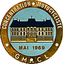 GMACL motorcycle rally badge from Jean-Francois Helias