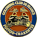 Gold Wing Club de France Poitou-Charentes motorcycle club badge from Jean-Francois Helias