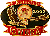 Gold Wing Ketsch motorcycle rally badge from Jean-Francois Helias