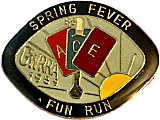 Gold Wing Spring Fever Fun motorcycle run badge from Jean-Francois Helias