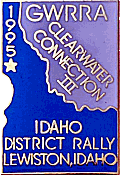 Gold Wing Idaho motorcycle run badge from Jean-Francois Helias