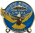 Gold Wing Timp Wings motorcycle rally badge from Jean-Francois Helias