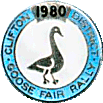 Goose Fair motorcycle rally badge from Phil Johnson