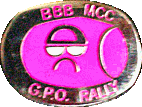 GPO motorcycle rally badge from Dave Ranger
