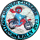 Grover Chasers Southern motorcycle rally badge from Jean-Francois Helias